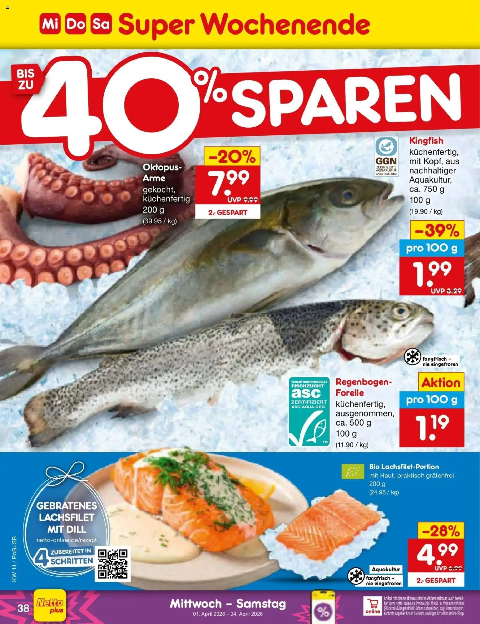 Netto Marken-Discount Prospekt Regensburg	 – gültig ab 30.03.2026 | Seite: 46 | Produkte: Dill