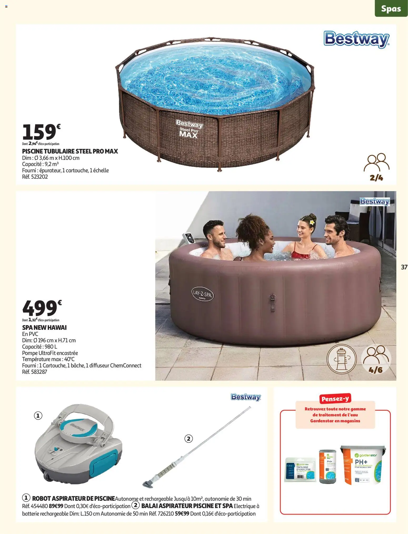 {H1} | Page: 37 | Produits: Aspirateur, Diffuseur, Robot aspirateur, Batterie