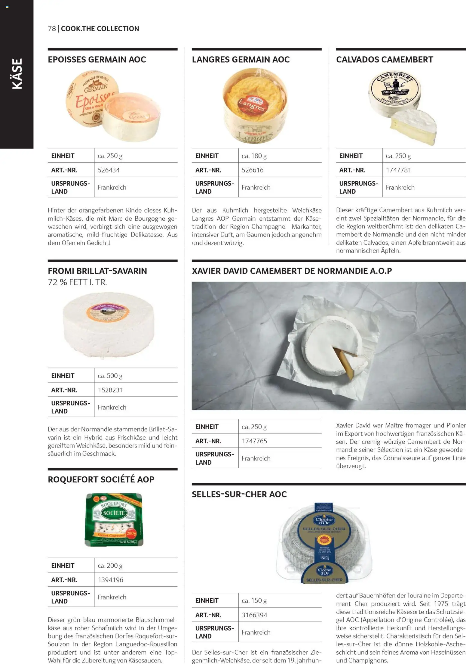 Transgourmet Cook Look-Book gültig ab 08.04.2026 | Seite: 78 | Produkte: Ofen, Käse