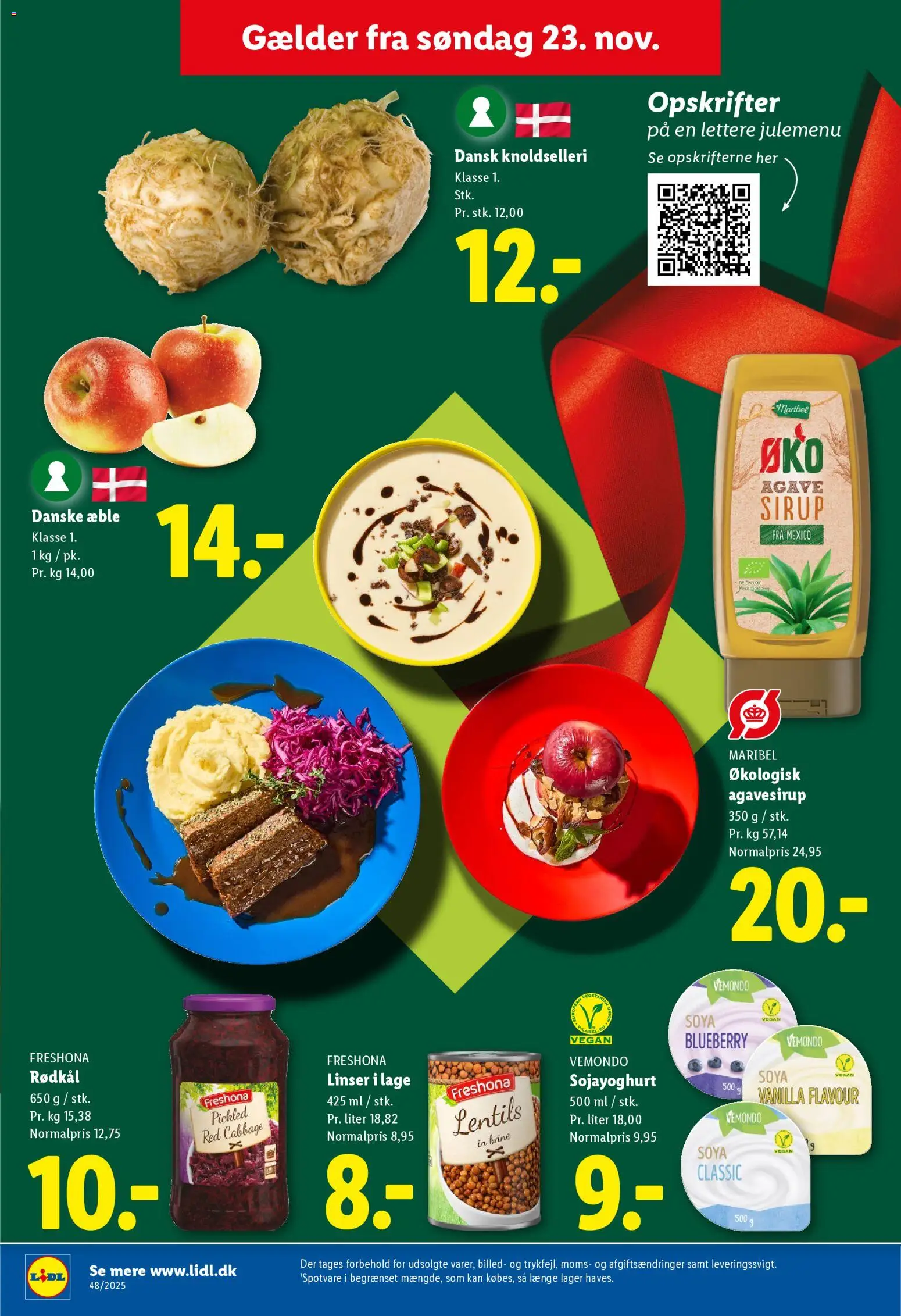 Lidl tilbudsavis – gyldig fra 23.11.2025 | Side: 10 | Produkter: Rødkål, Linser, Søm