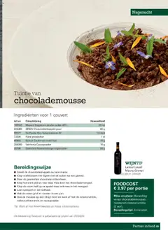 Sligro - M - Resto bistro favourite dish - Voorbeeld van een folder van Sligro, geldig van 08.10.2025 | Pagina: 69 | Producten: Noten, Slagroom, Fruit, Bord