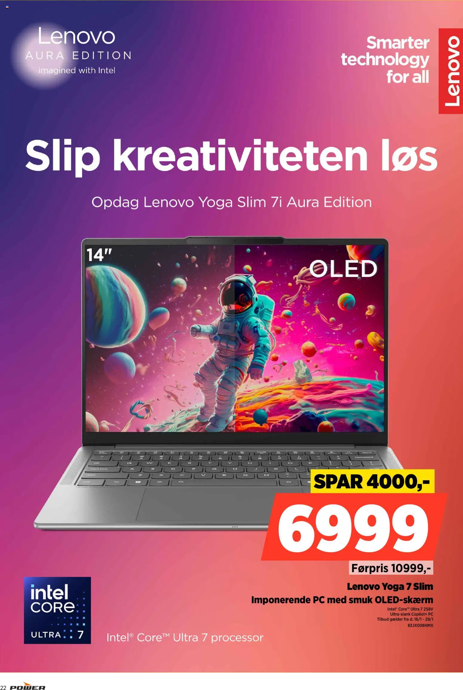 Power tilbudsavis – gyldig fra 16.01.2026 | Side: 22 | Produkter: Processor, PC