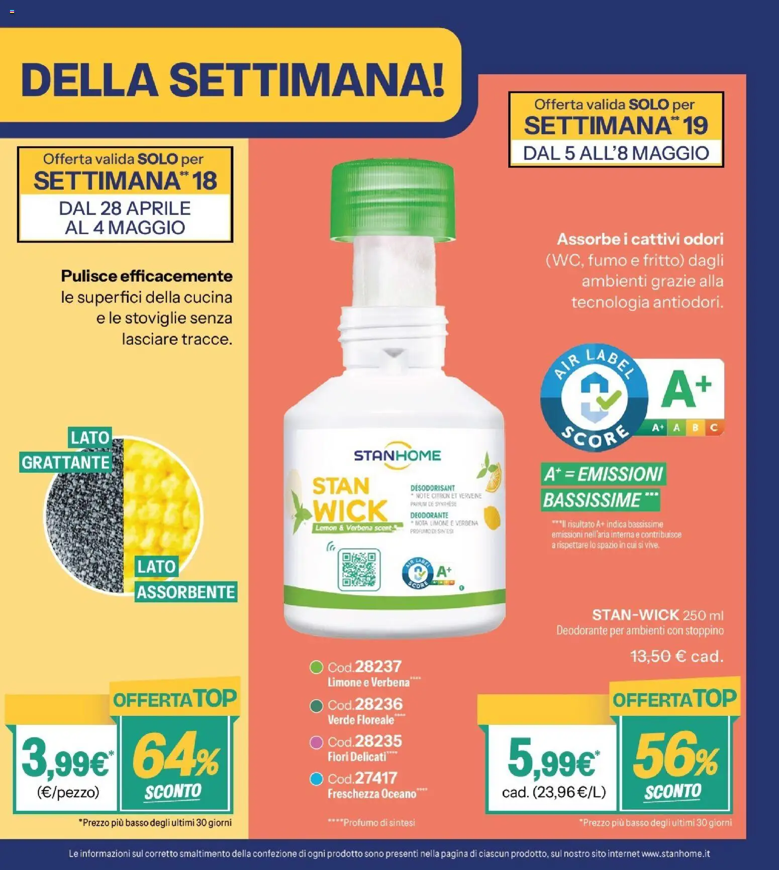 Volantino Stanhome del 21.04.2026 | Pagina: 3 | Prodotti: Deodorante, Limone, Top, Profumo