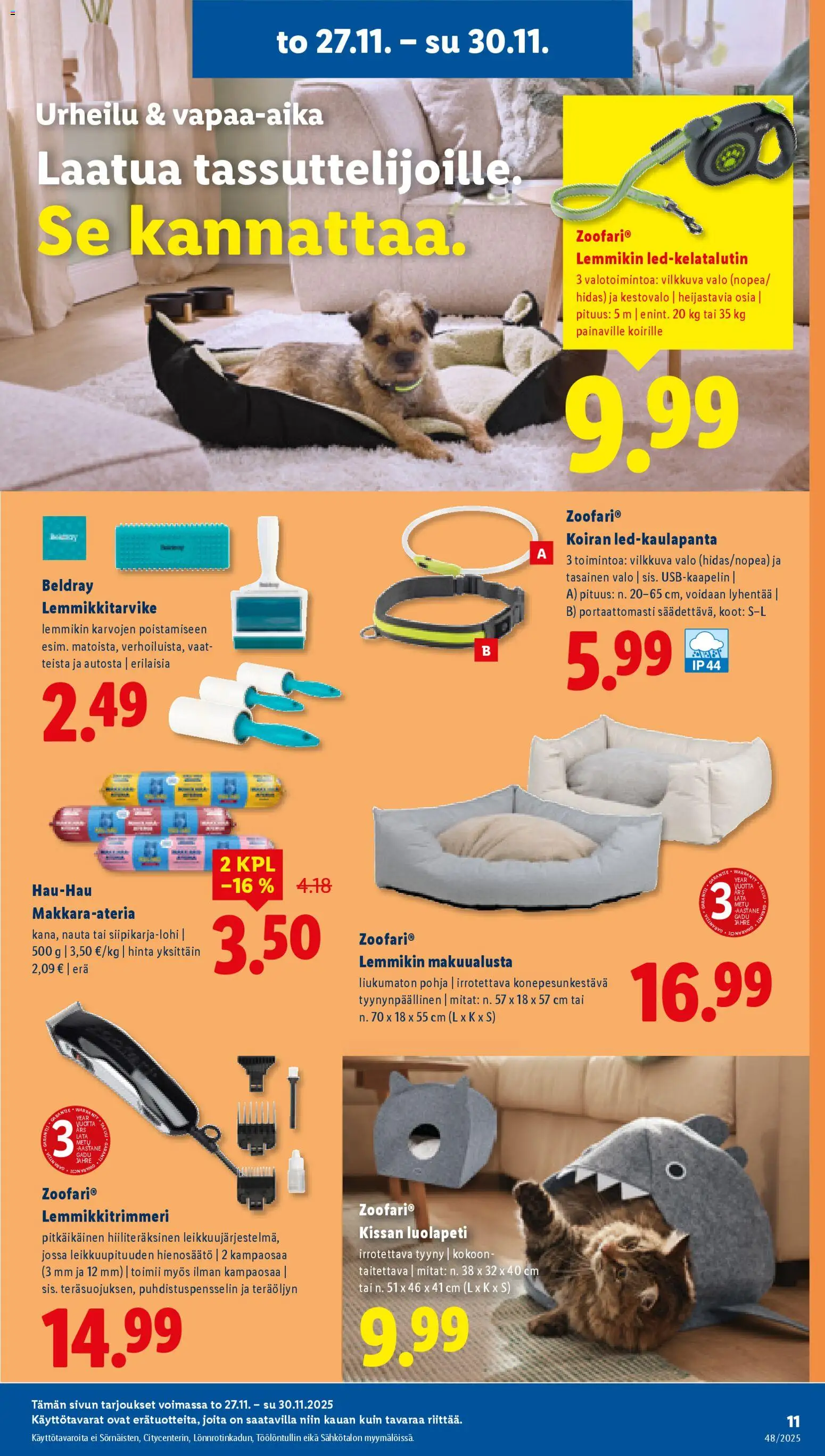 Lidl - Black Friday – voimassa 27.11.2025 alkaen | Sivu: 13 | Tuotteet: Makuualusta, Tyyny