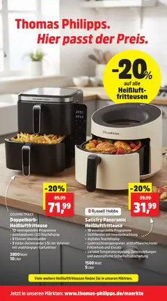Thomas Philipps Prospekt ab 02.02.2026 gültig | Seite: 9 | Produkte: Heißluftfritteuse
