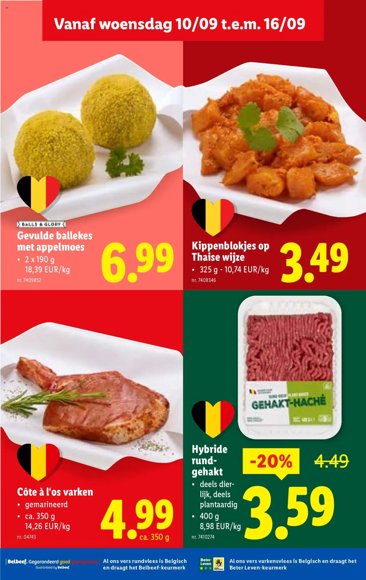  | Pagina: 13 | Producten: Gehakt, Varkensvlees, Rundvlees