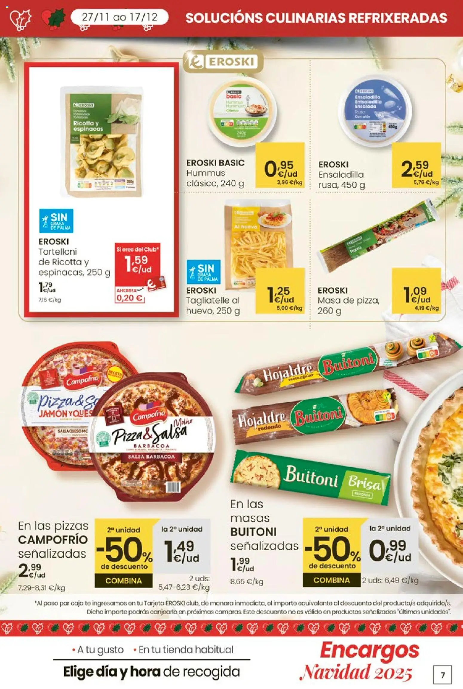 Eroski - Center │ válido desde el 27.11.2025 | Página: 7 | Productos: Jamón, Πορσελάνη, Barbacoa, Caja