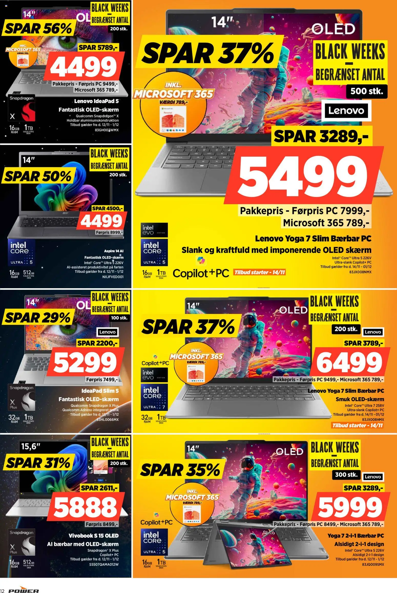 Power tilbudsavis – gyldig fra 12.11.2025 | Side: 12 | Produkter: Øl, Skærm, PC
