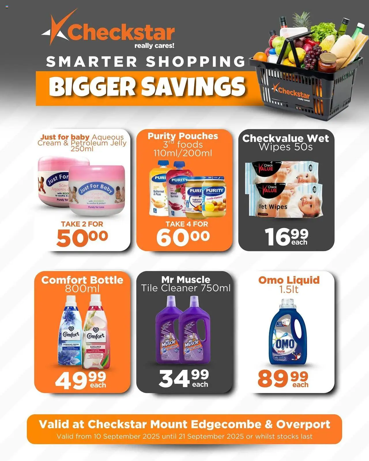 New Check Star catalogue – valid from 10.09.2025 | Page: 6 | Products: Custard, Yoghurt, Cream, Petroleum jelly