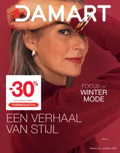 Damart - Folder - Voorbeeld van een folder van Damart, geldig van 01.10.2025