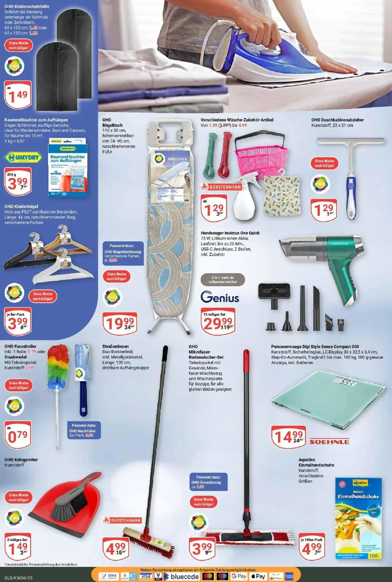 Globus prospekt Saarlouis	 – gültig ab 01.09.2025 | Seite: 24 | Produkte: Batterien, Kleiderbügel, Personenwaage, Luftpumpe