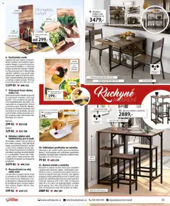 Velký Košík katalog září od 01.09.2025 | Strana: 33 | Produkty: Sporák, Stůl, Police, Kuchyně