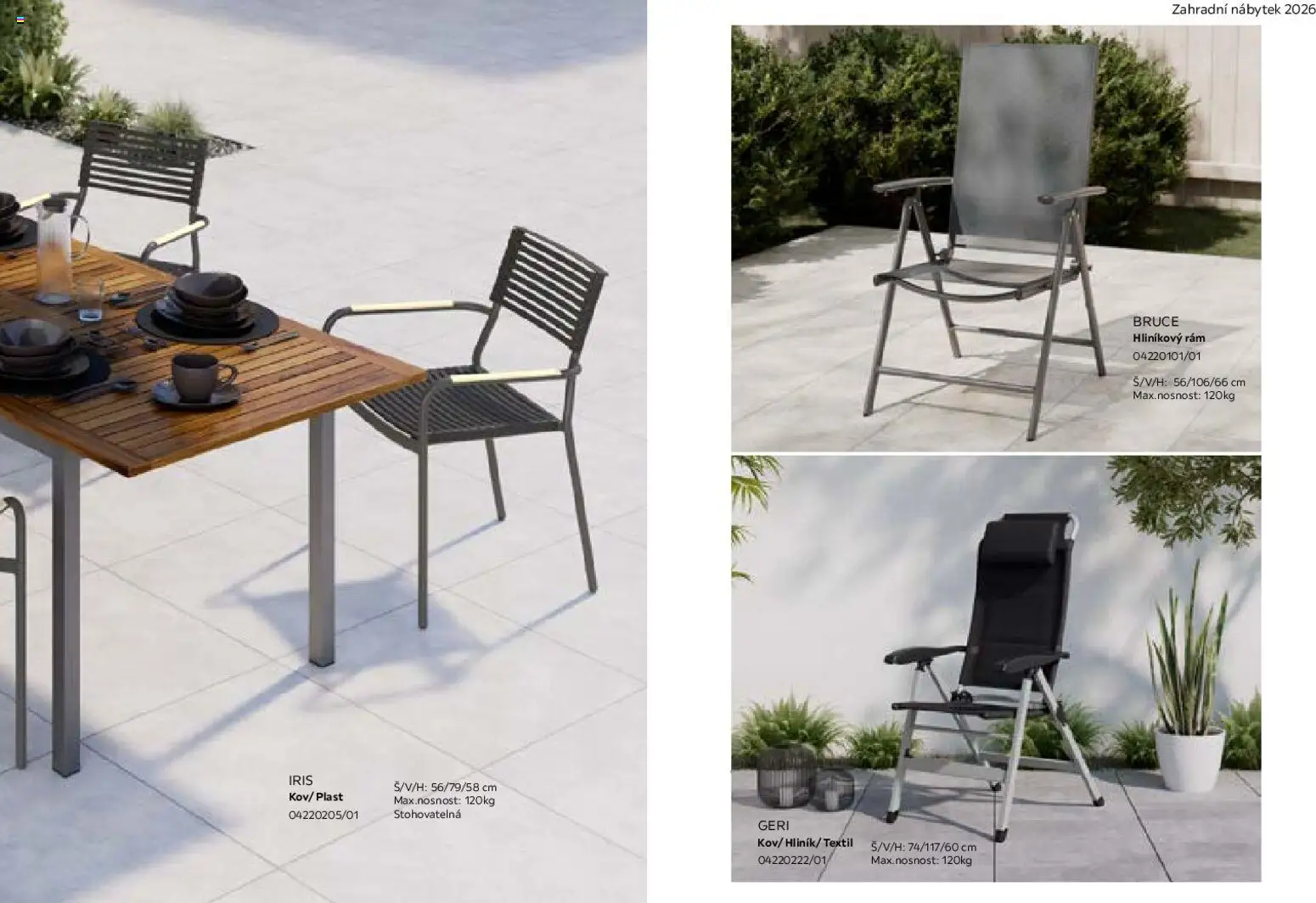 Möbelix leták - Zahradní nábytek od 01.03.2026 | Strana: 37 | Produkty: Nábytek, Zahradní nábytek