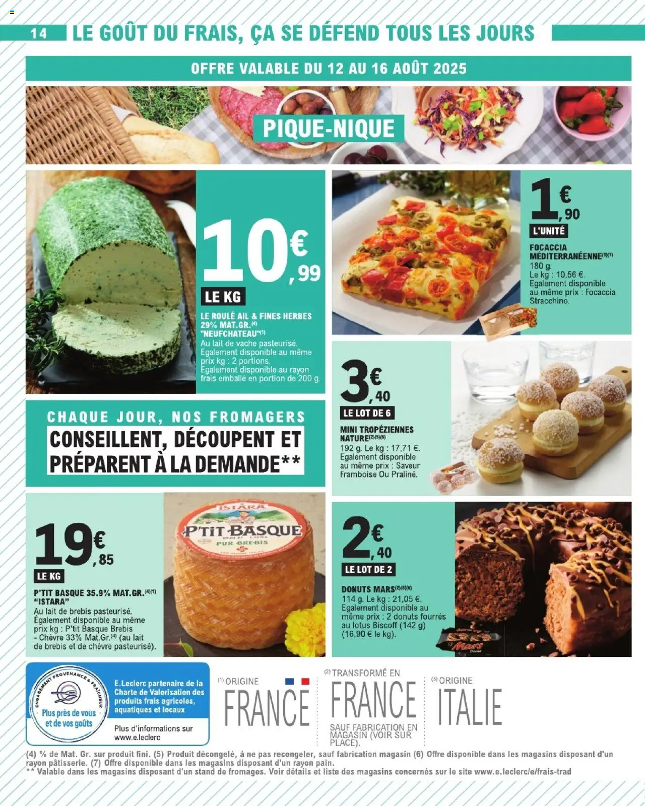  | Page: 14 | Produits: Framboise, Ail, Lait