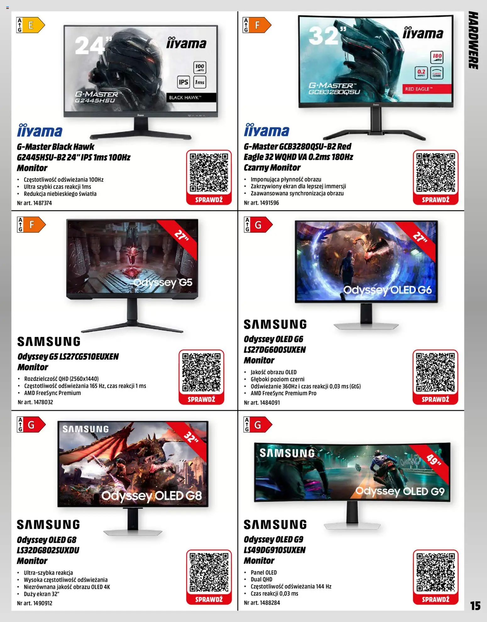 Media Markt promocje od 01.11.2025 | Strona: 15 | Produkty: Monitor