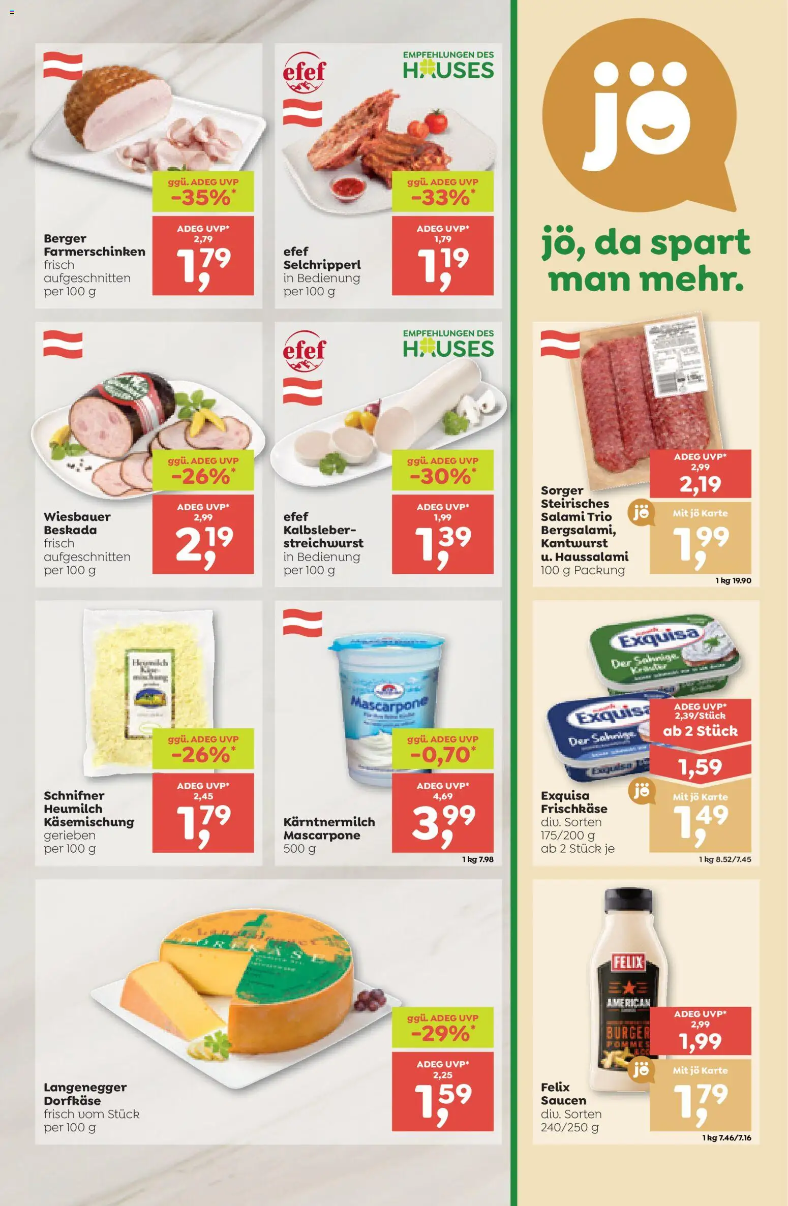 ADEG Vorarlberg gültig ab 05.02.2026 | Seite: 5 | Produkte: Salami