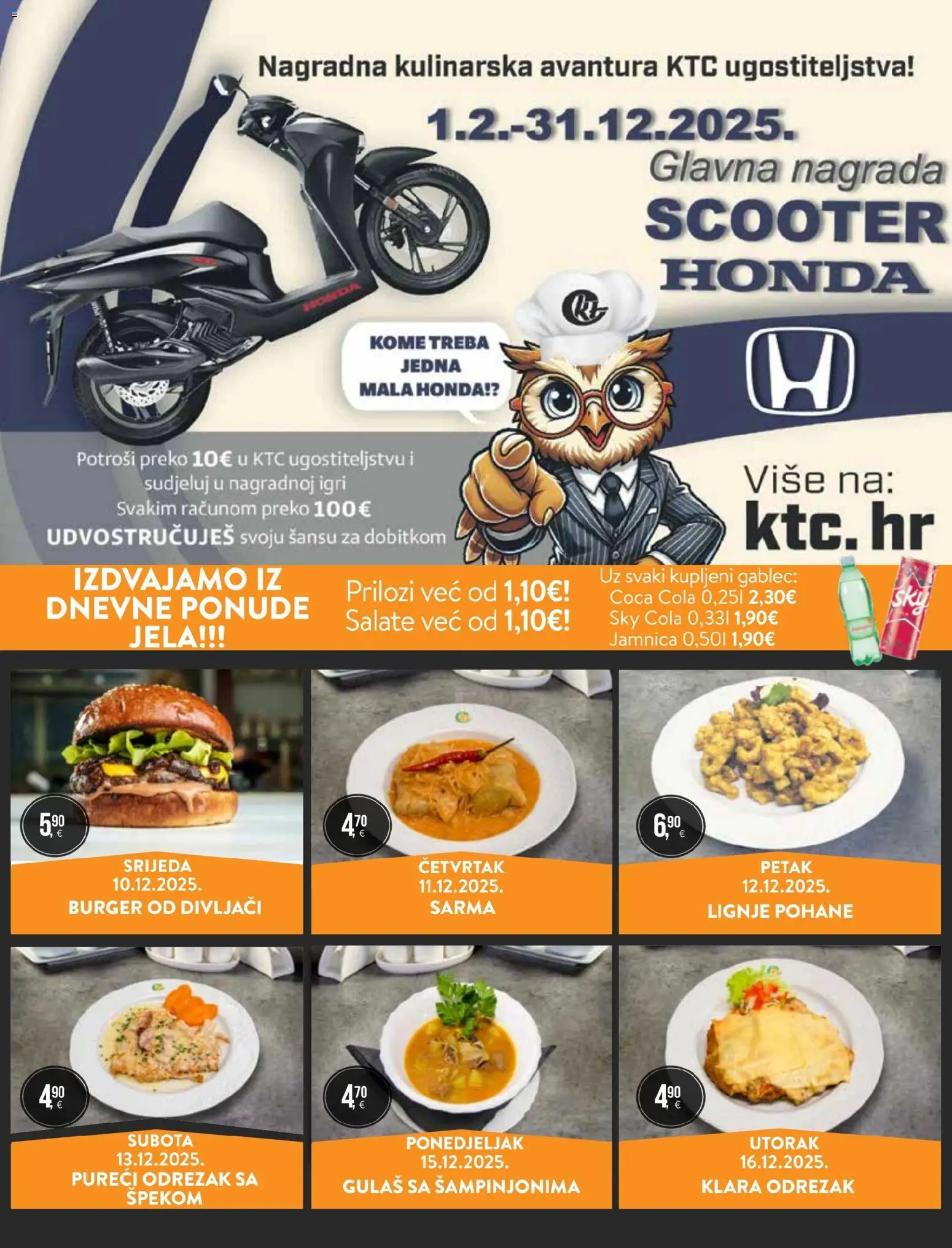 KTC katalog | vrijedi od 10.12.2025 | Stranica: 13 | Proizvodi: Sky Cola, Coca cola, Lignje, Jamnica