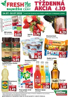 Fresh Leták - náhľad platný od 24.07.2025