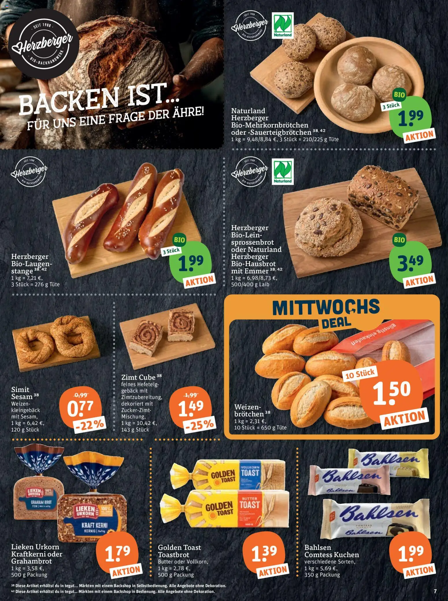 Tegut Prospekt – gültig ab 26.01.2026 | Seite: 9 | Produkte: Butter, Toastbrot, Brot, Kuchen
