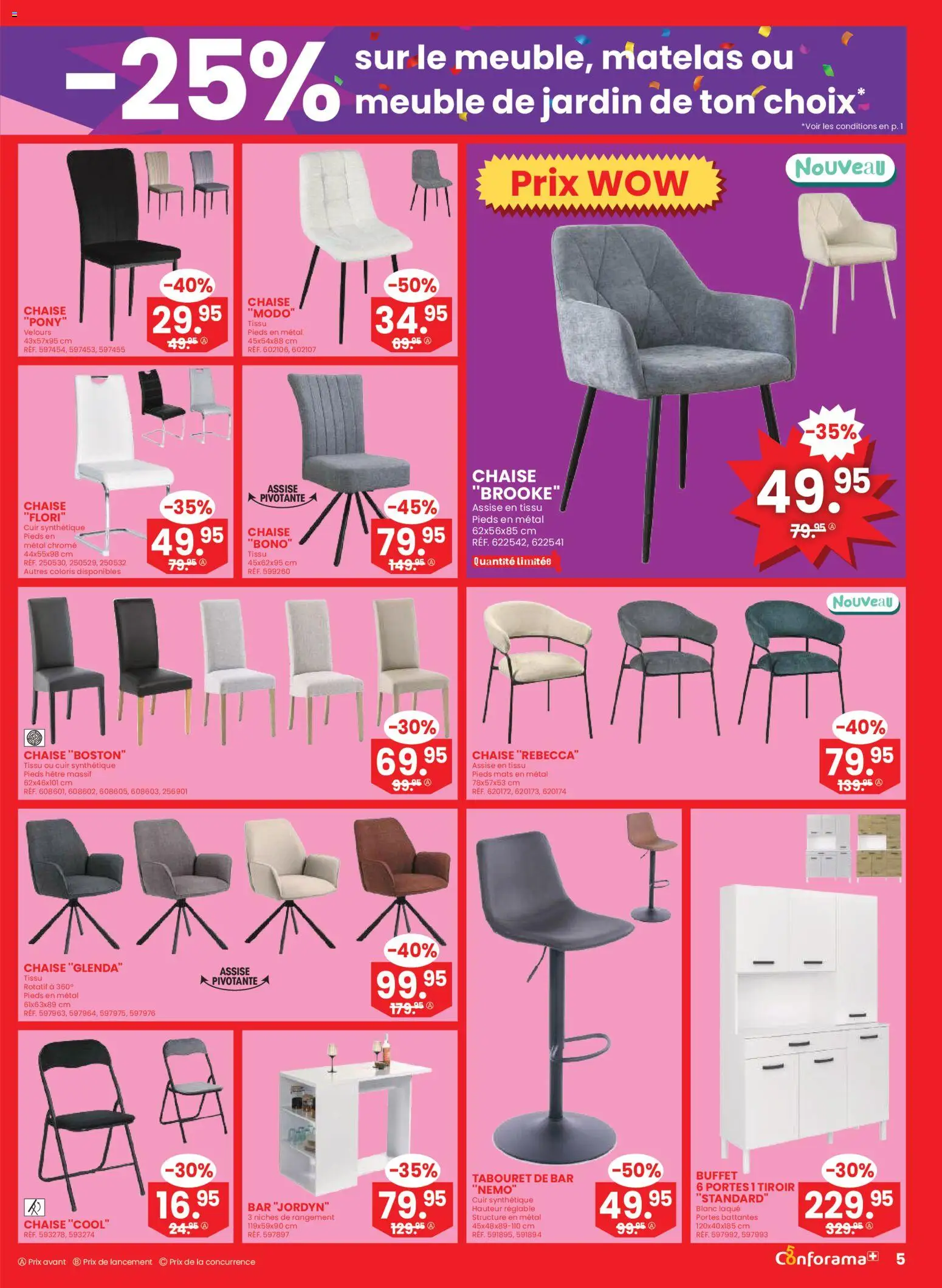 Conforama aktionen FR – gültig ab 25.03.2026 | Seite: 5