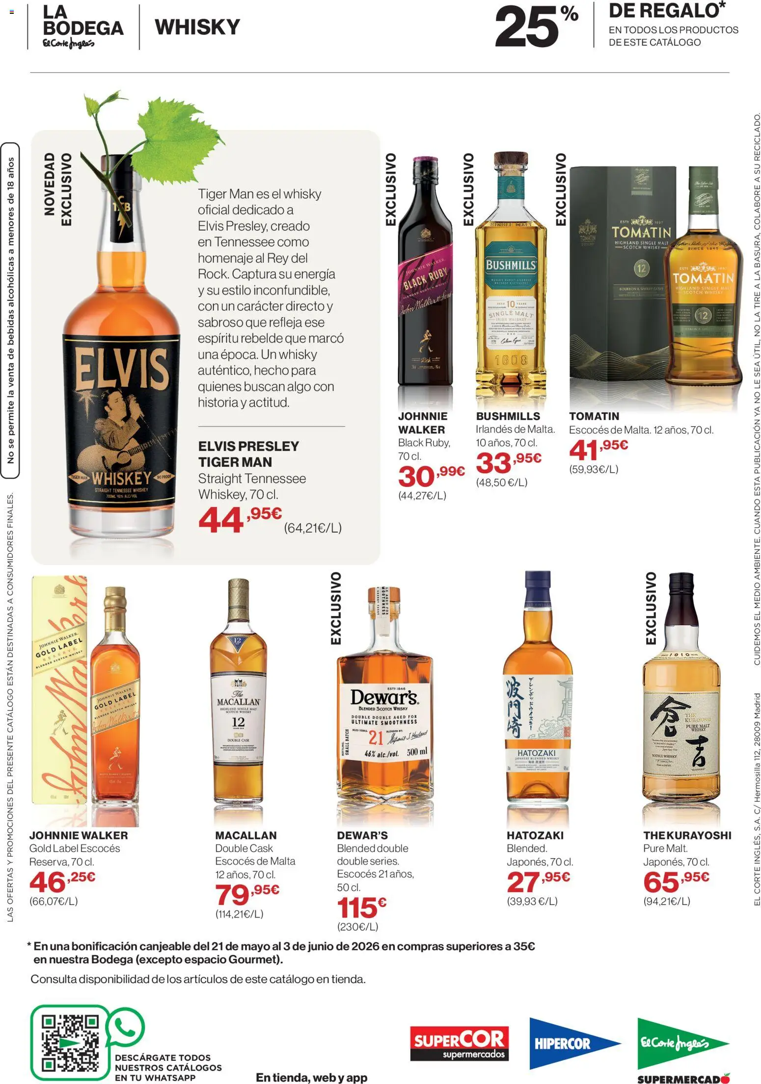 Supercor Canarias │ válido desde el 23.04.2026 | Página: 24 | Productos: Whisky, Marco