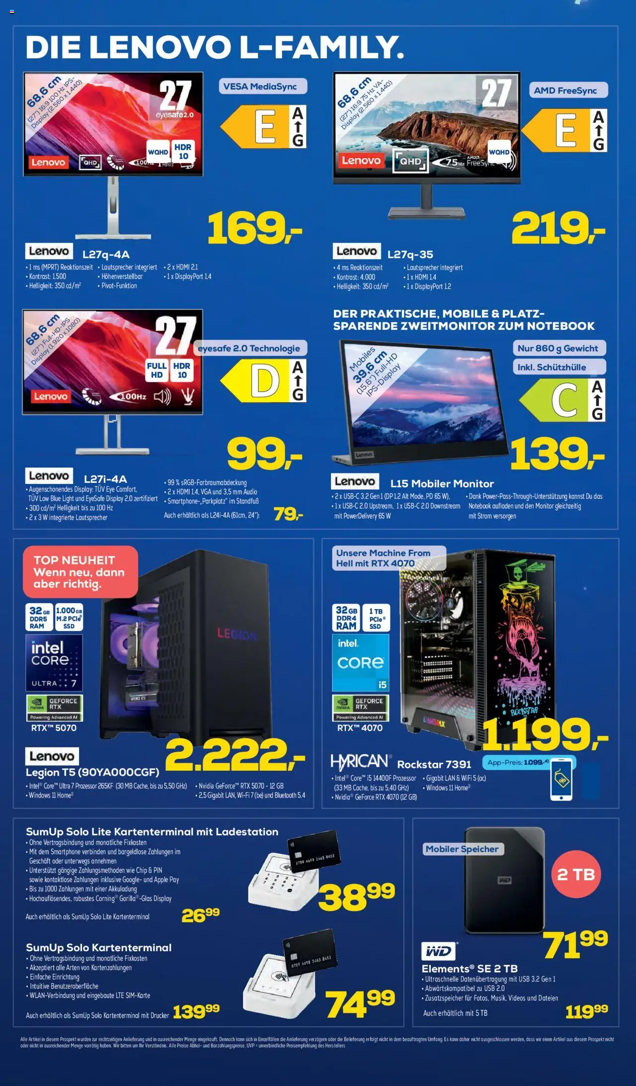 Euronics  Aktueller Prospekt – gültig ab 24.09.2025 | Seite: 4 | Produkte: Lenovo, Apple, Smartphone, Drucker