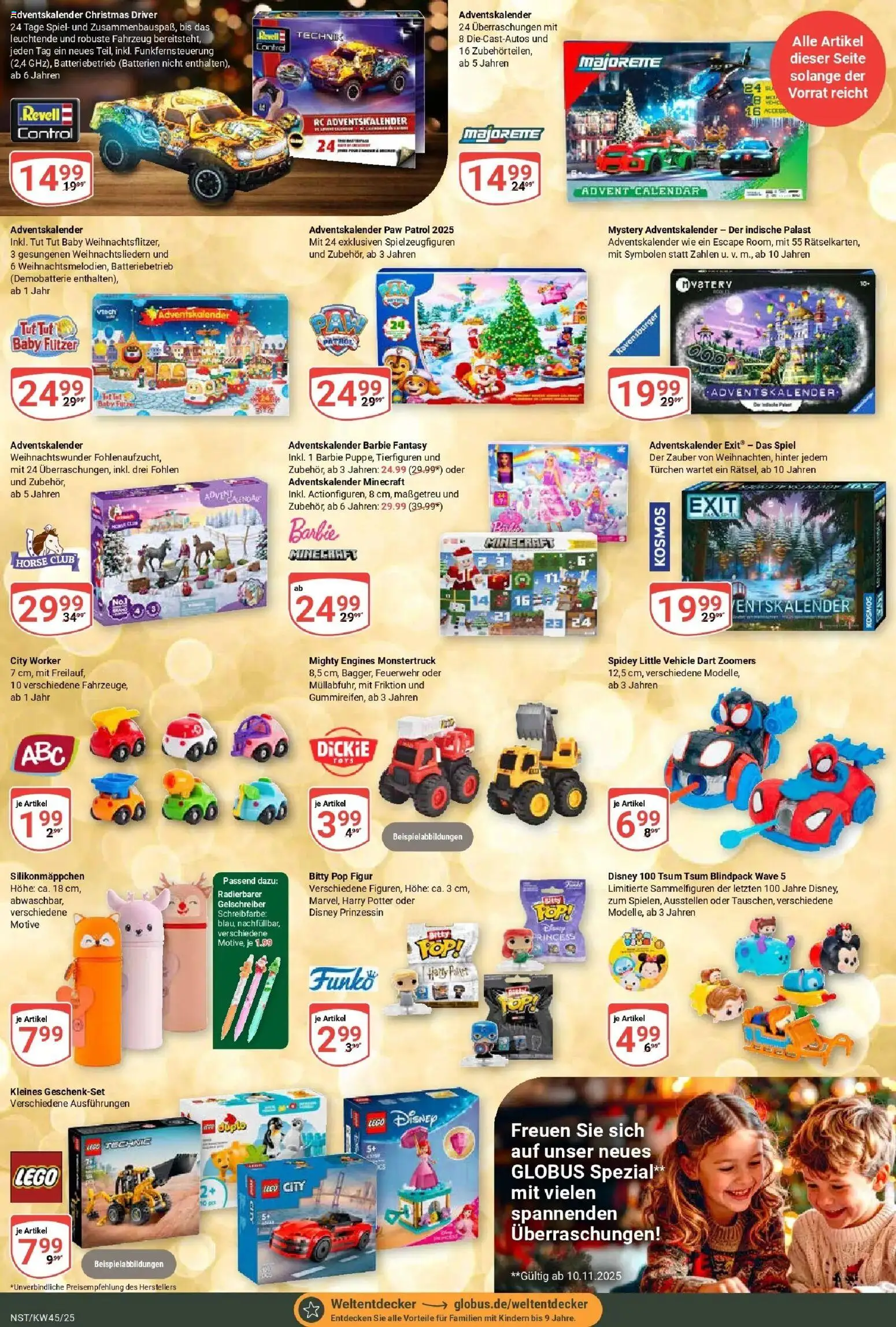 Globus prospekt Neustadt	 – gültig ab 02.11.2025 | Seite: 22 | Produkte: Top, Spiel, Batterien