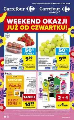 Pogląd oferty "Carrefour gazetka - Weekend okazji" - ważna od 19.03.2026