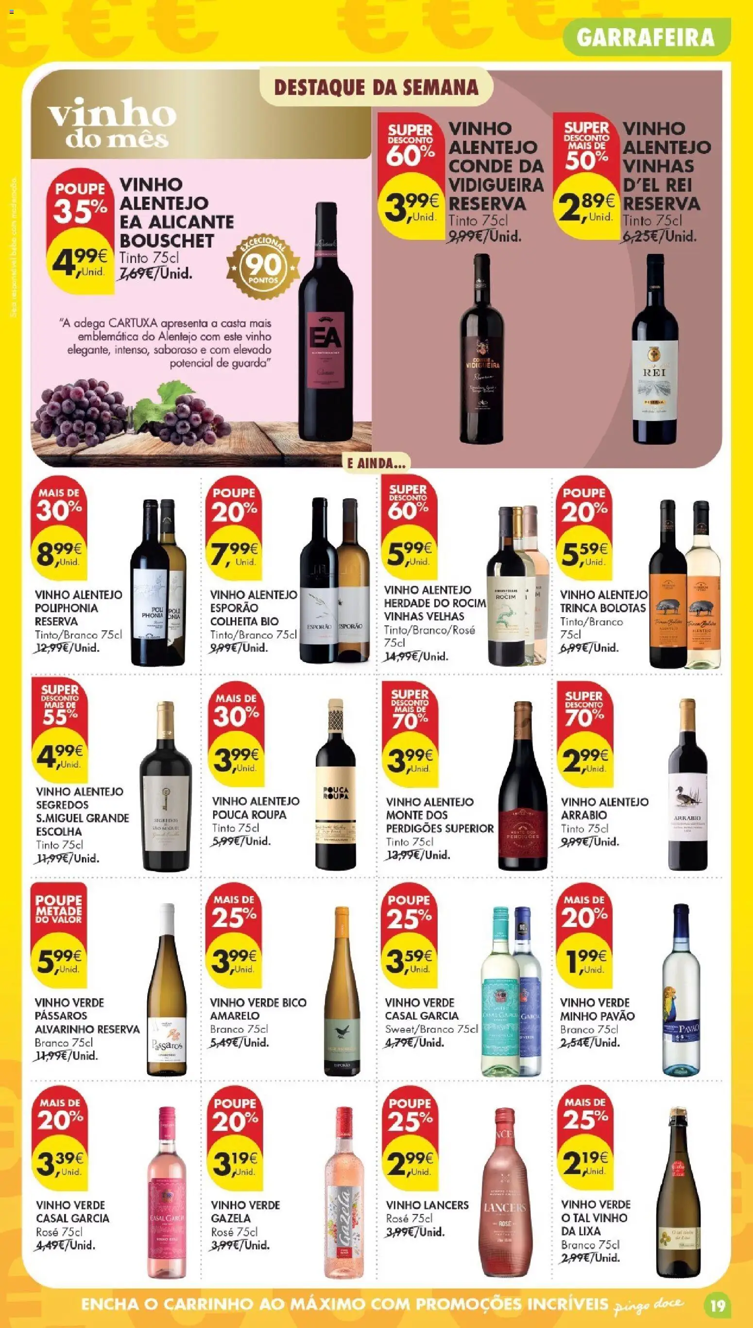 Pingo Doce Poupe Esta Semana Madeira │ válido de 28.04.2026 | Página: 19 | Produtos: Lixa, Vinho