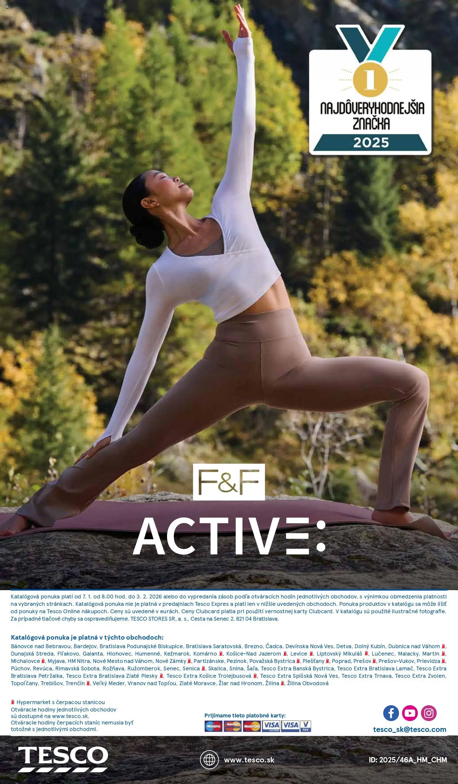 Nové Tesco akcie – leták je platný od 07.01.2026 | Strana: 24 | Produkty: Hodiny