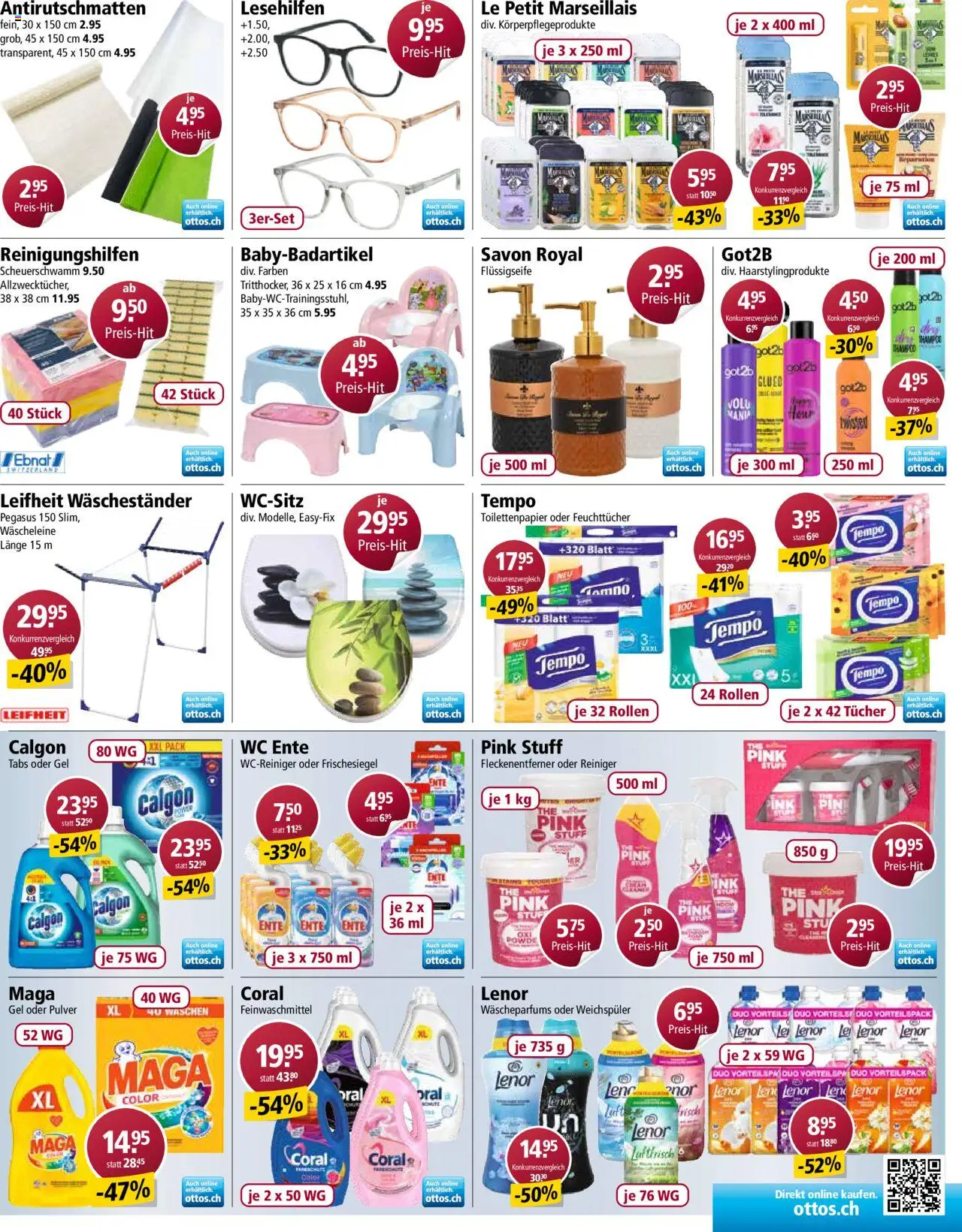 Otto's Aktionen – gültig ab 17.09.2025 | Seite: 3 | Produkte: Box, Shampoo, Fleckenentferner, Toilettenpapier