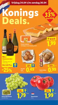 Vlees tomaten, Per kg - Voorbeeld van een folder van Lidl, geldig van 20.04.2026 | Pagina: 45