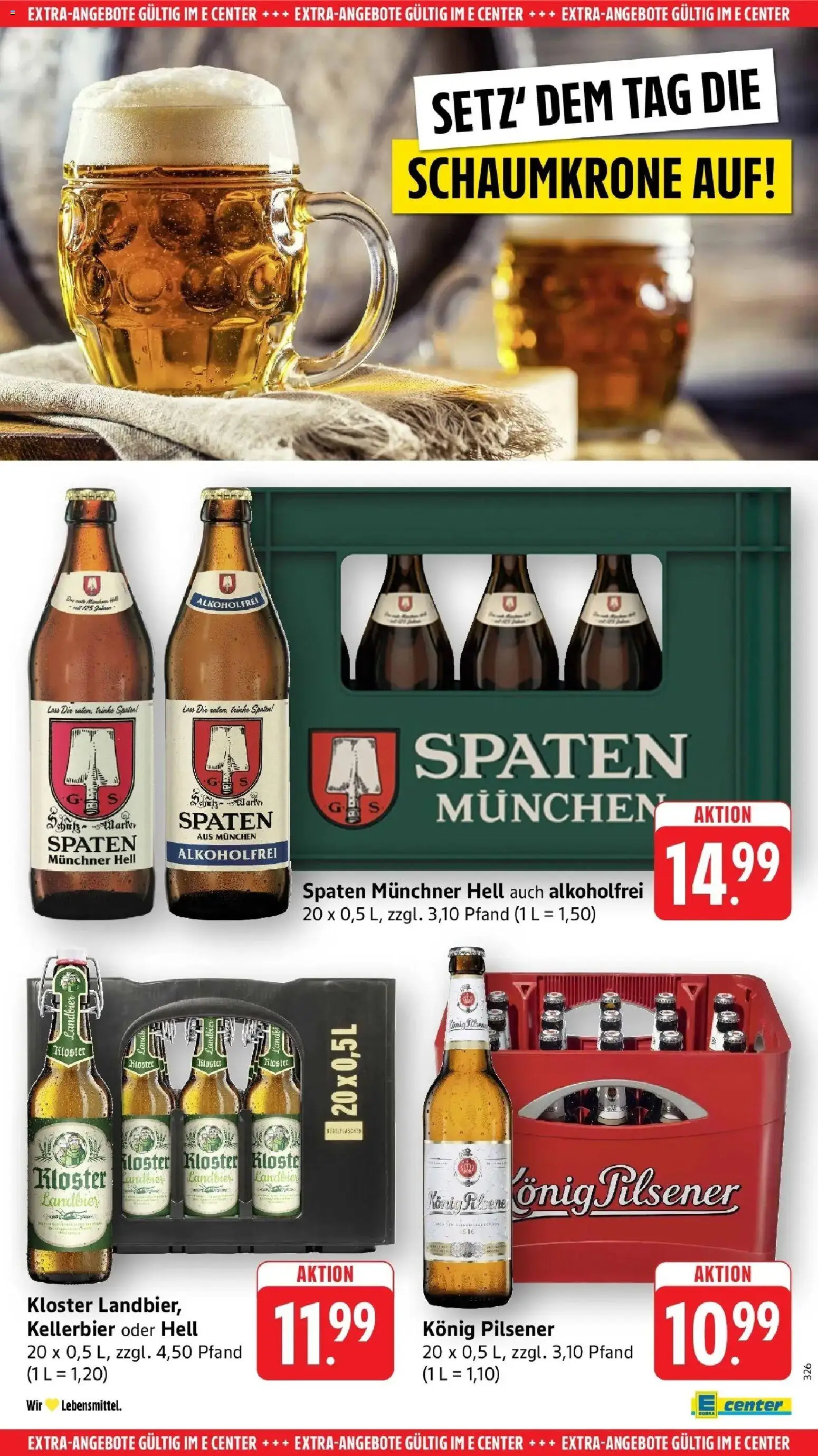 Edeka prospekt Heppenheim	 – gültig ab 09.03.2026 | Seite: 57 | Produkte: Konig pilsener