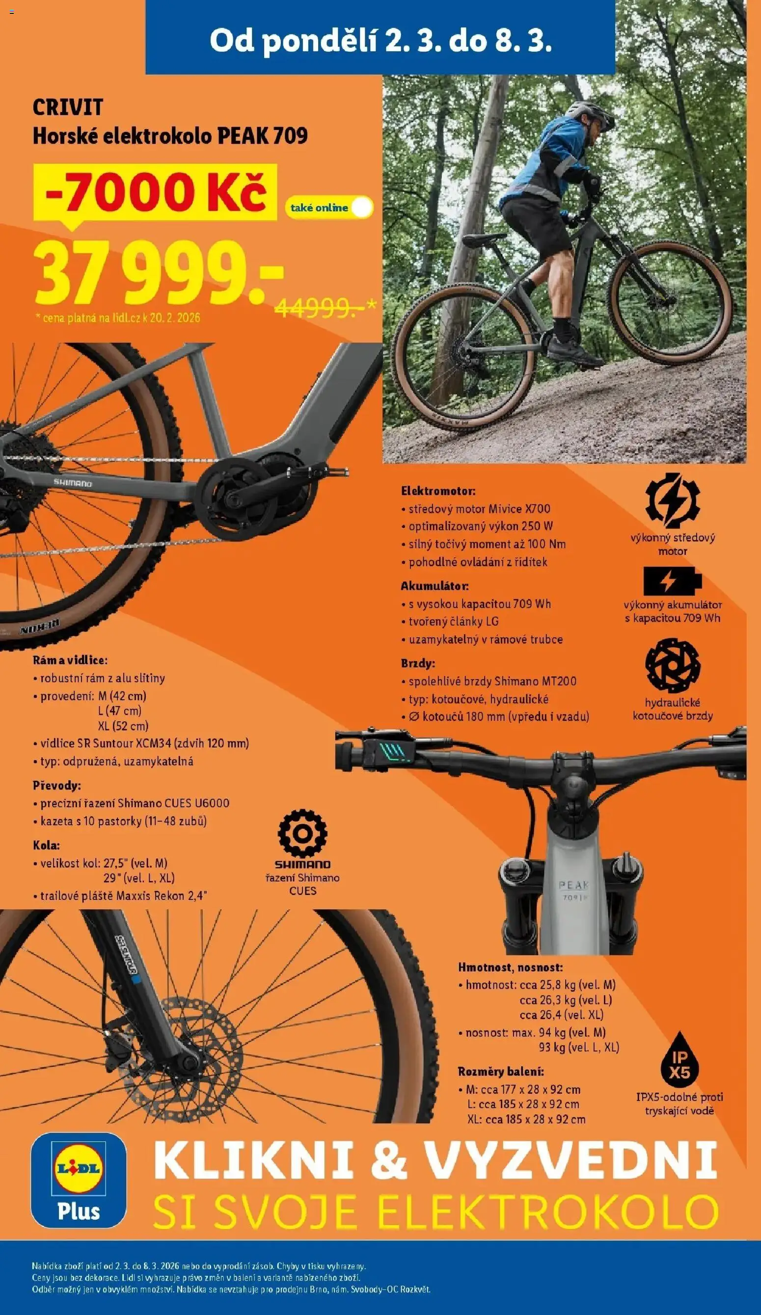 Lidl aktuální leták od 02.03.2026 | Strana: 37 | Produkty: Elektrokolo, Kola