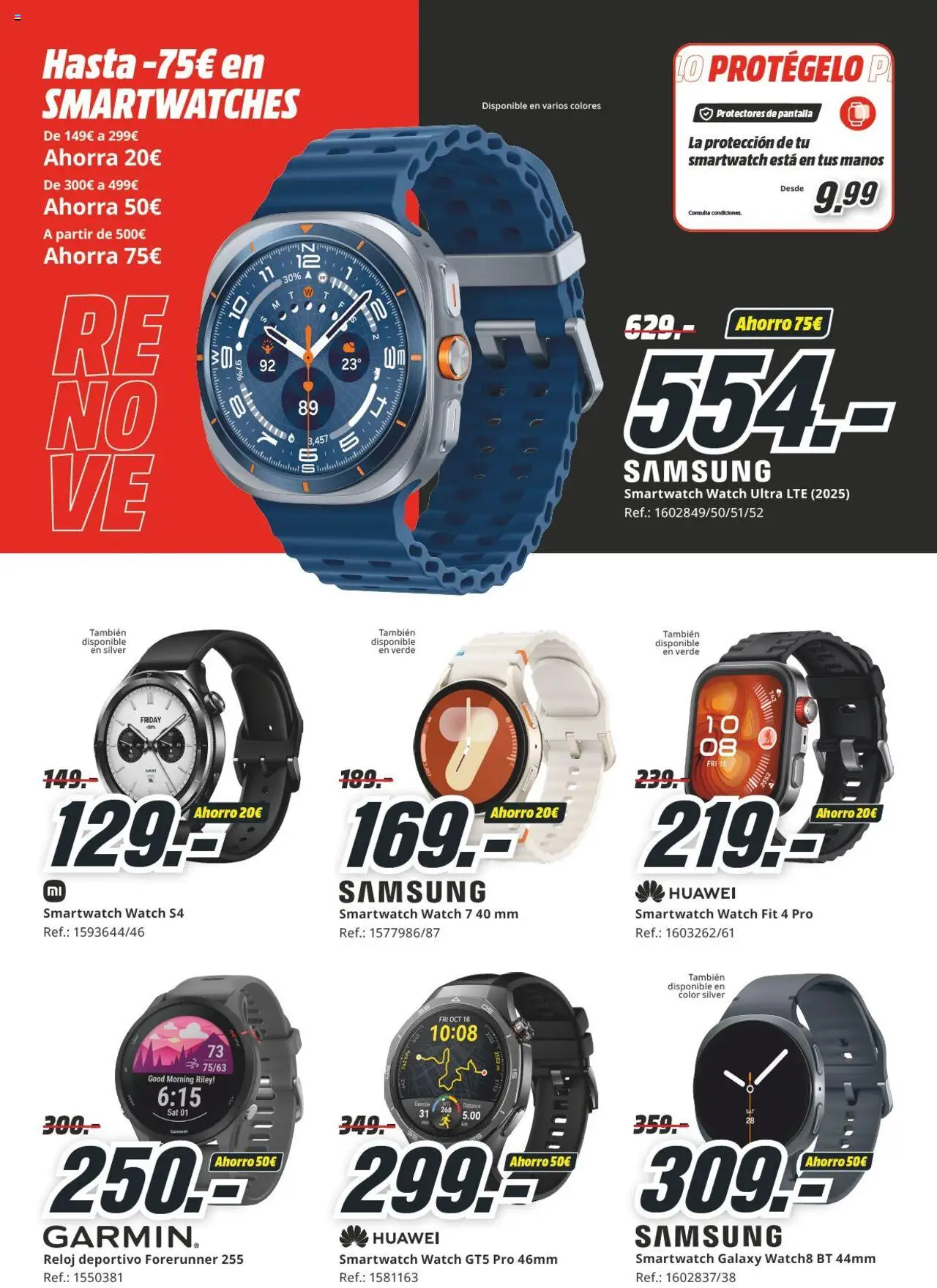 Media Markt folleto │ válido desde el 16.10.2025 | Página: 16 | Productos: Reloj