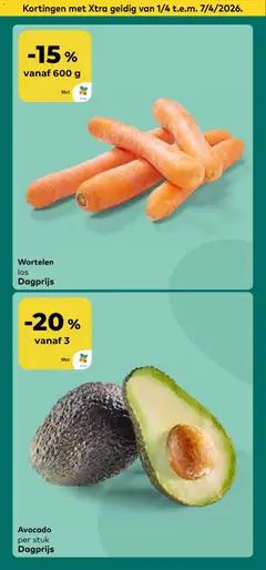 BioPlanet folder / publicité - Voorbeeld van een folder van BioPlanet, geldig van 25.03.2026 | Pagina: 3 | Producten: Avocado, Wortelen