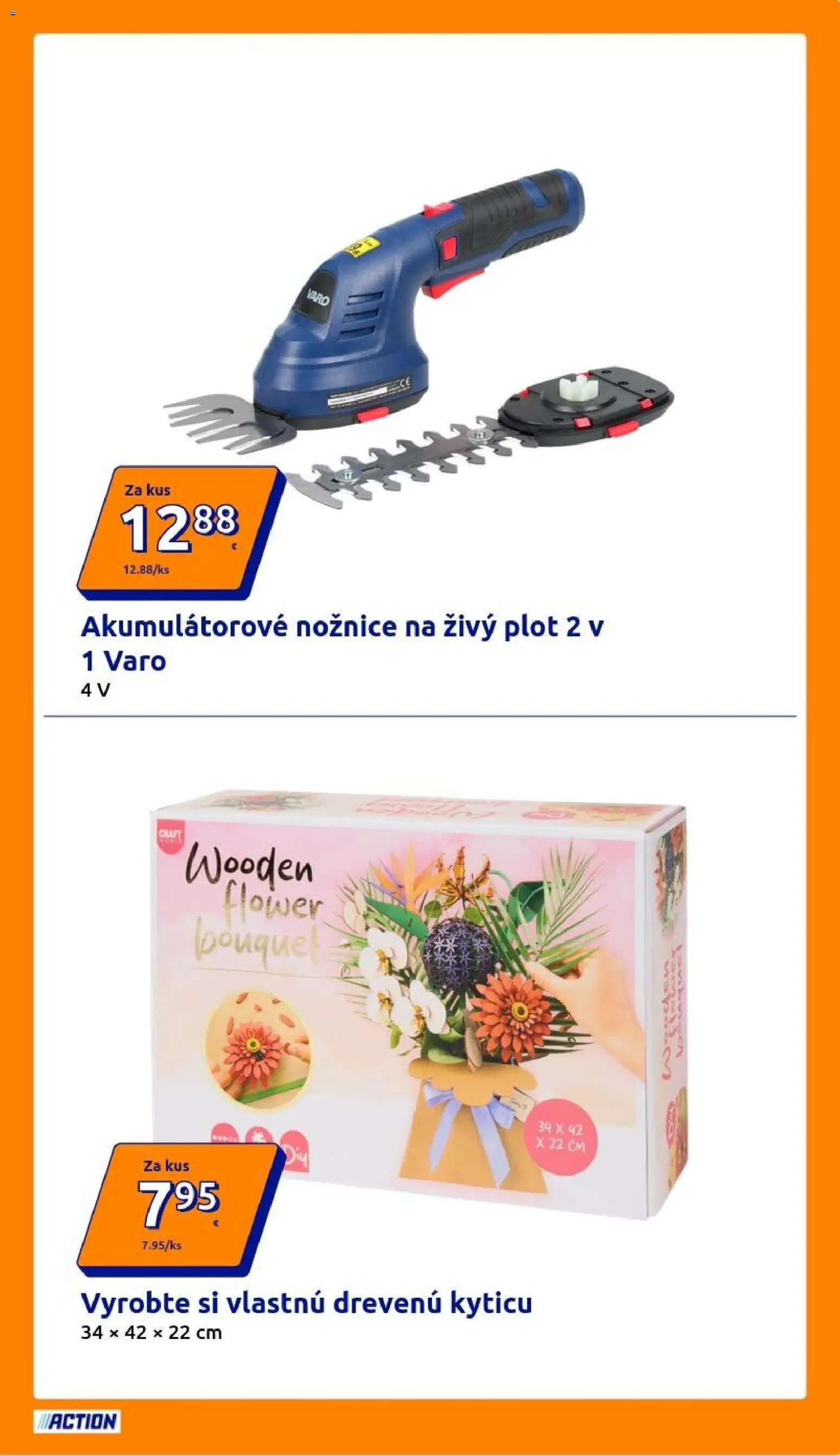 Nové Action akcie – leták je platný od 15.04.2026 | Strana: 11 | Produkty: Nožnice na živý plot