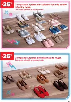 Vista previa Carrefour folleto válido desde el 12.03.2026 | Página: 67 | Productos: Bailarinas