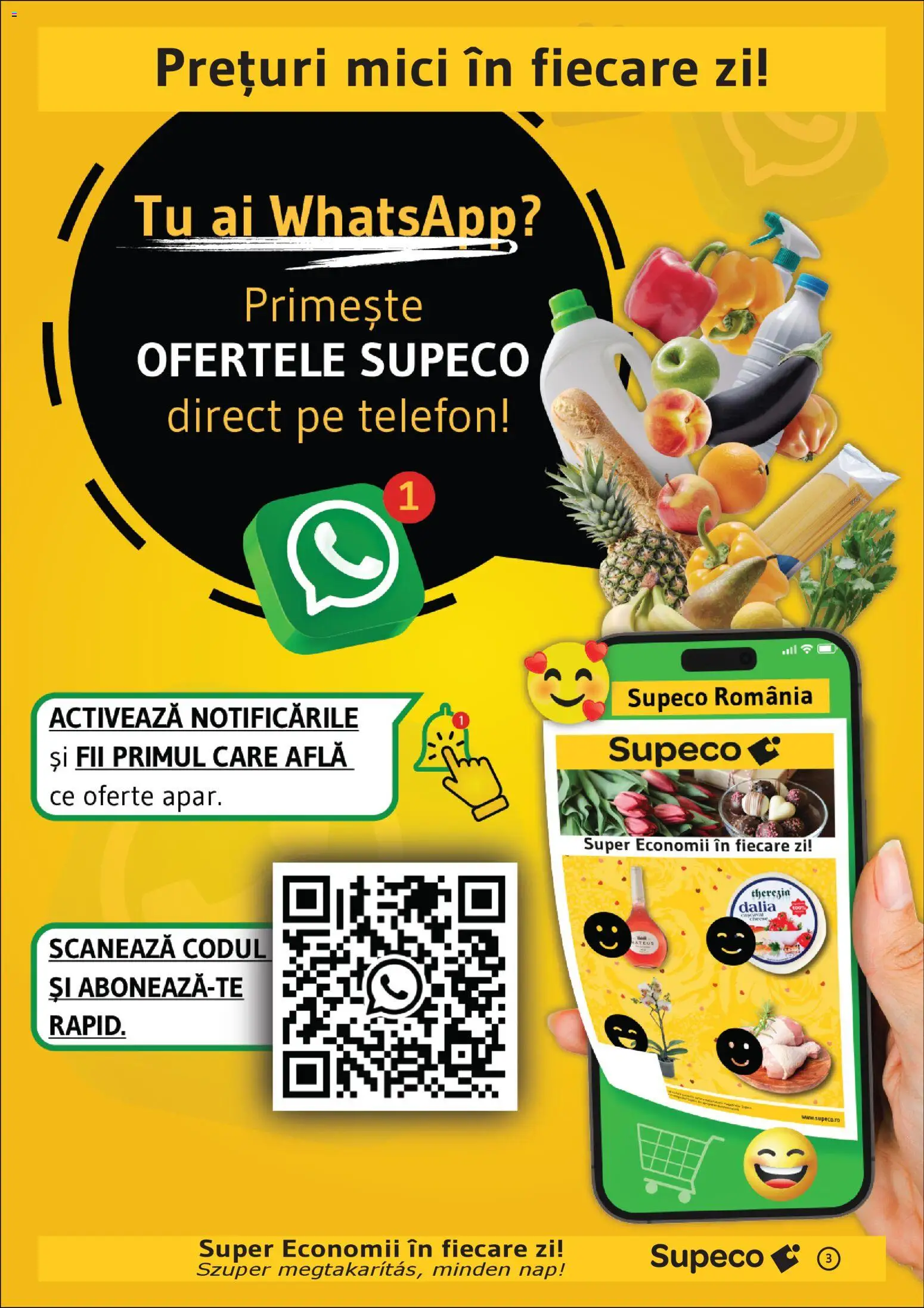 Noul catalog Supeco – valabil de la 30.10.2025 | Pagină: 3 | Produse: Telefon, Mici