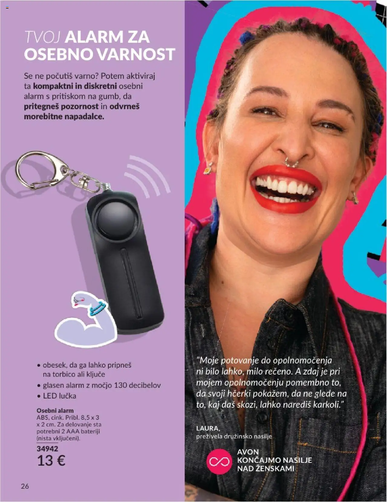 Avon katalog │ velja od 01.07.2025 | Stran: 26 | Izdelki: Milo