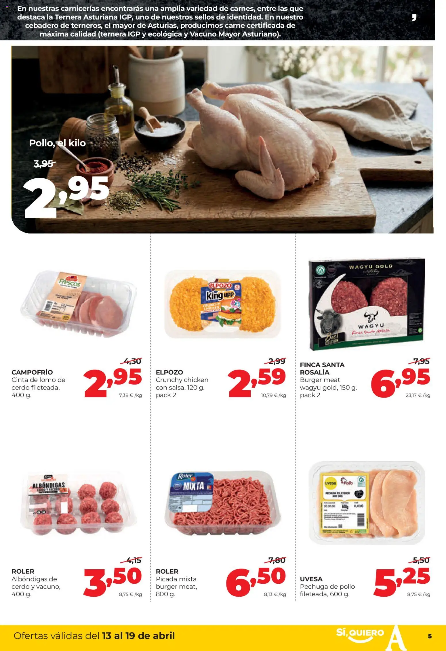 Alimerka folleto Asturias │ válido desde el 13.04.2026 | Página: 5