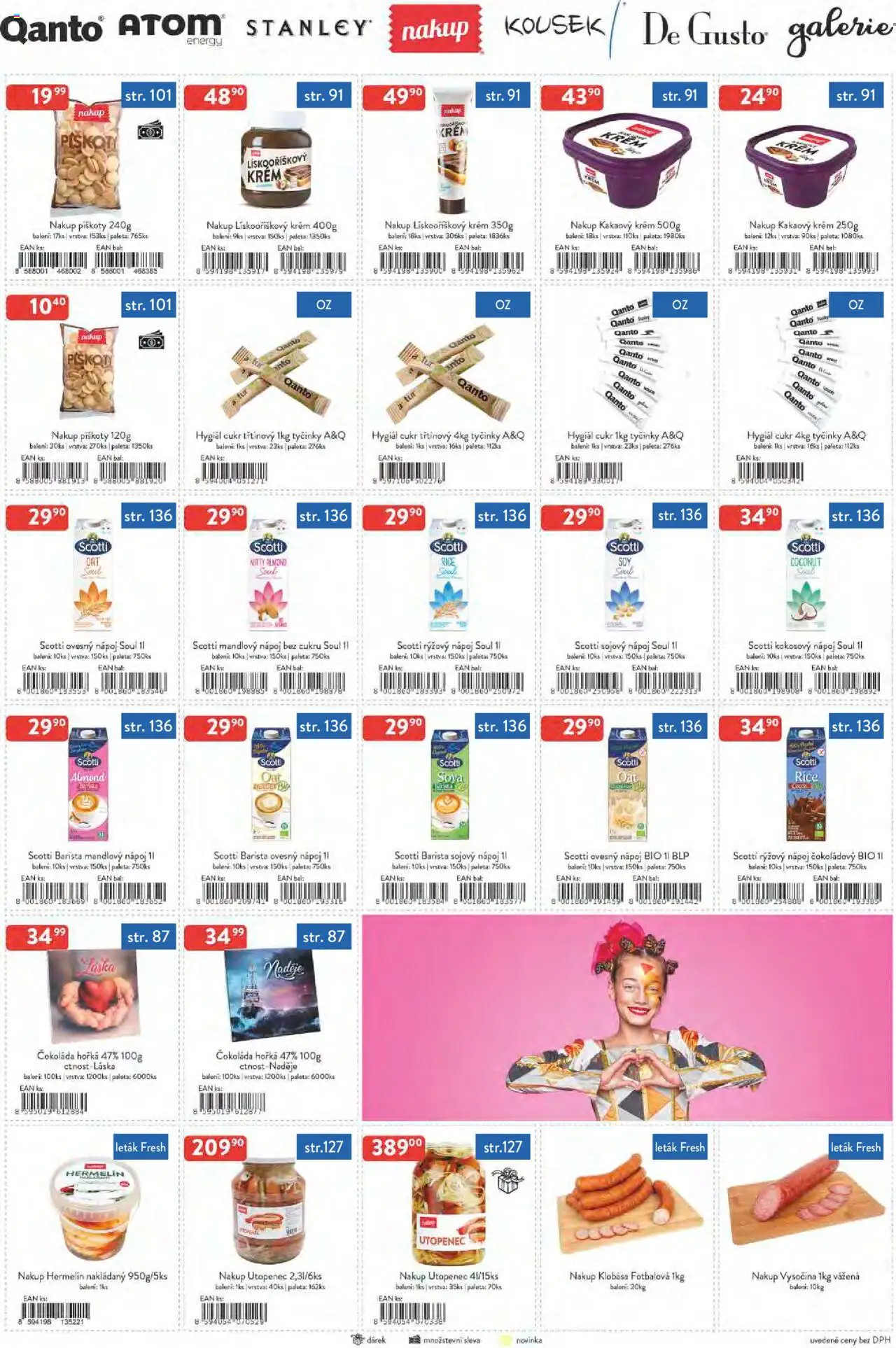 Astur & Qanto leták - Velkoobchod 06/2025 od 01.06.2025 | Strana: 6 | Produkty: Cookies, Klobása, Hermelín, Vysočina