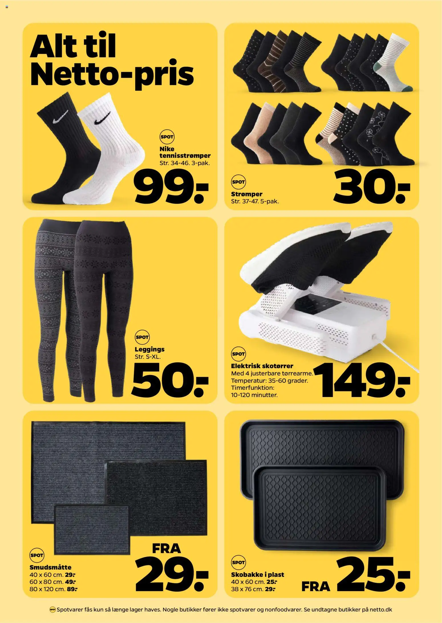 Netto tilbudsavis – gyldig fra 24.01.2026 | Side: 32 | Produkter: Leggings, Strømper