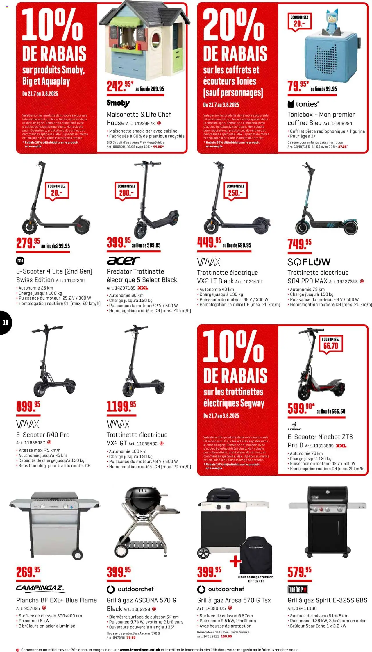 Interdiscount Aktionen FR ab 21.07.2025 | Seite: 18 | Produkte: Rouge