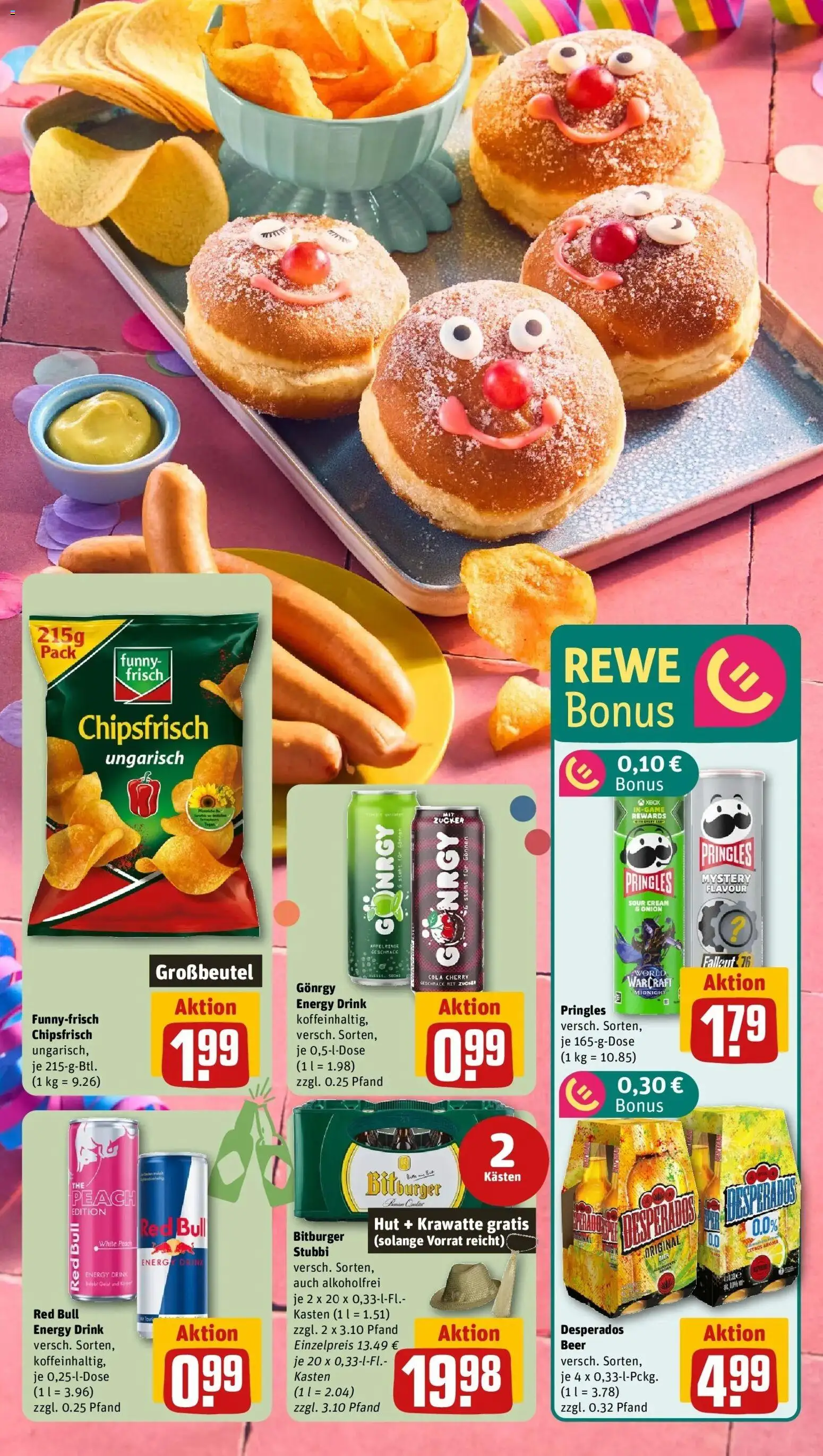 Rewe prospekt Wiehl	 – gültig ab 09.02.2026 | Seite: 9 | Produkte: Red bull, Cola, Energy, Chips
