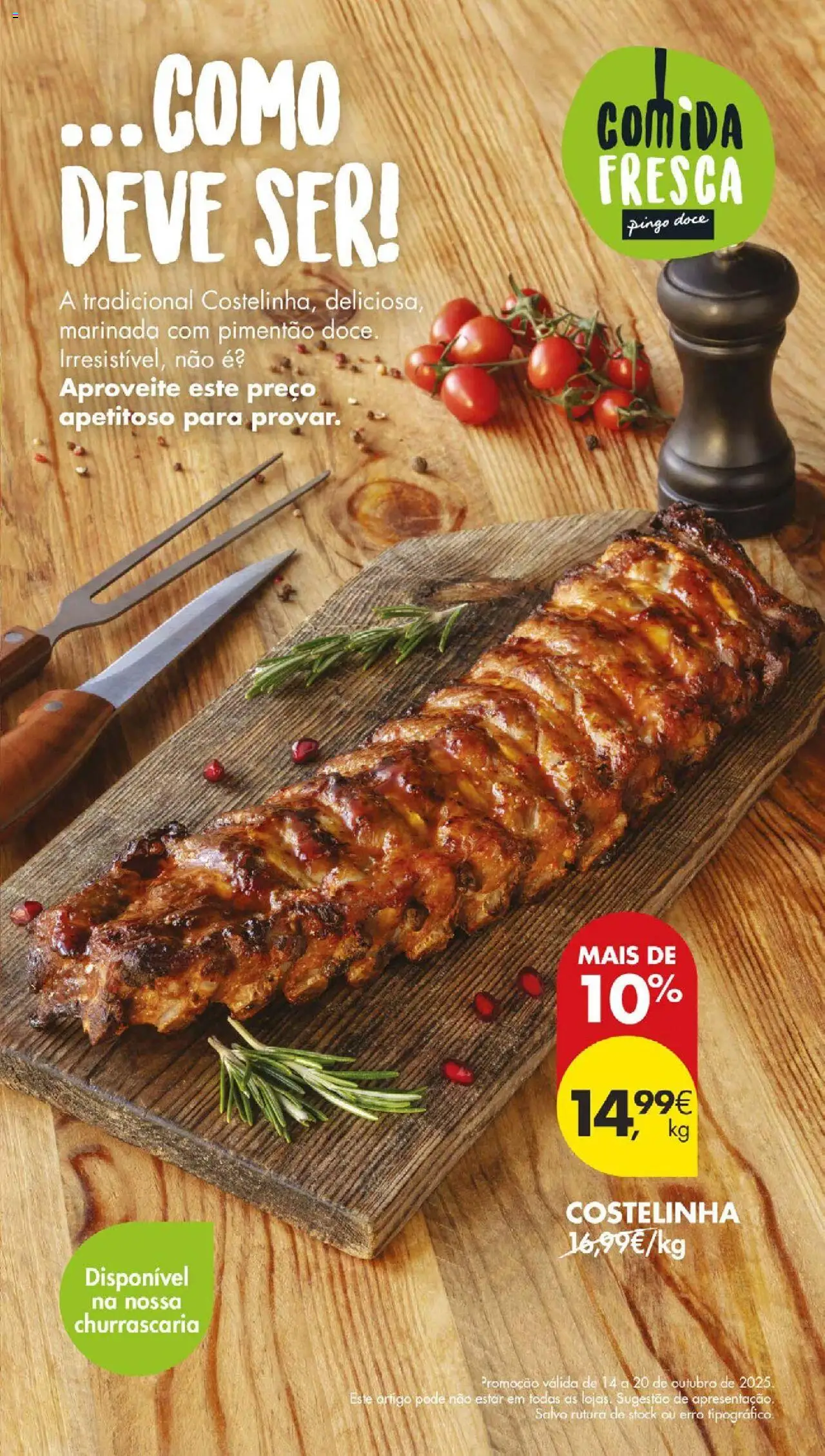 Pingo Doce folheto │ válido de 14.10.2025 | Página: 13 | Produtos: Pimentão
