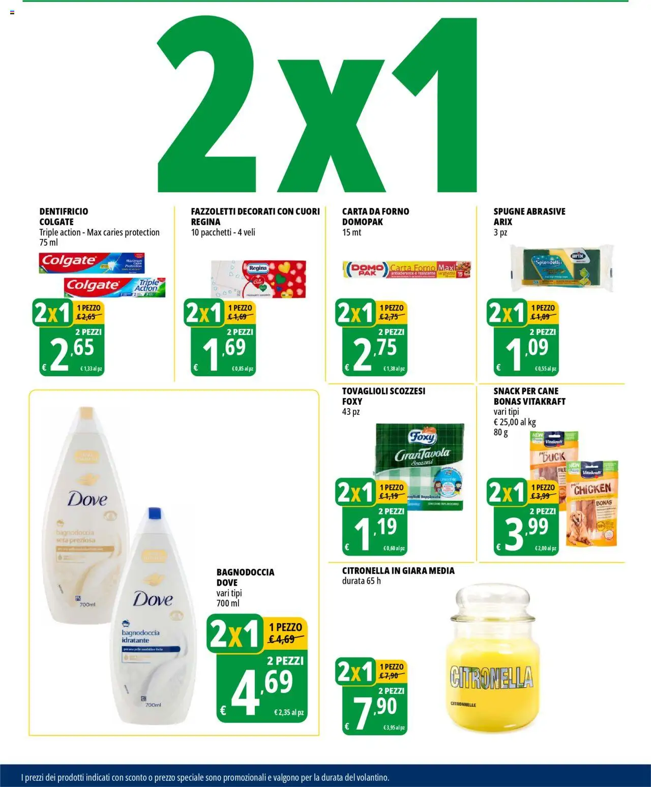 Volantino Tigros del 04.06.2025 | Pagina: 6 | Prodotti: Dentifricio, Fazzoletti, Forno, Carta forno
