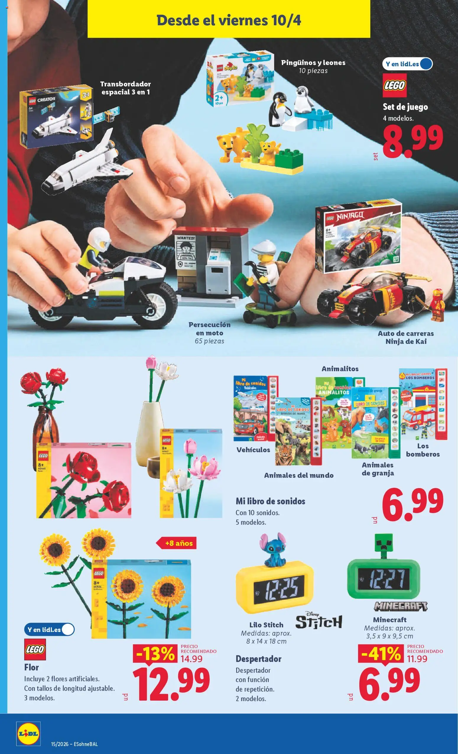 Lidl folleto de bazar │ válido desde el 06.04.2026 | Página: 20 | Productos: Ισοπροπυλική αλκοόλη, Despertador