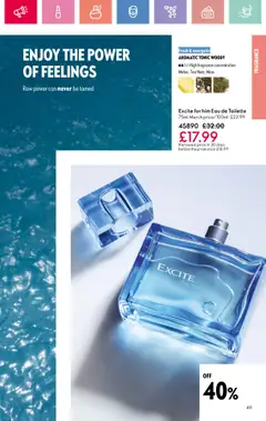  | Page: 49 | Products: Fragrance, Eau de toilette, Tea