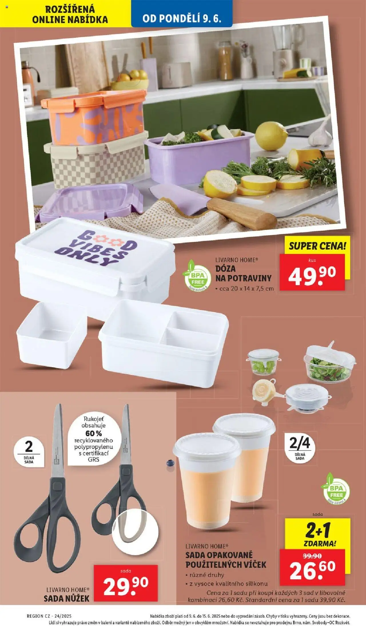 Lidl leták od 09.06.2025 | Strana: 38 | Produkty: Dóza, Potraviny, Dóza na potraviny